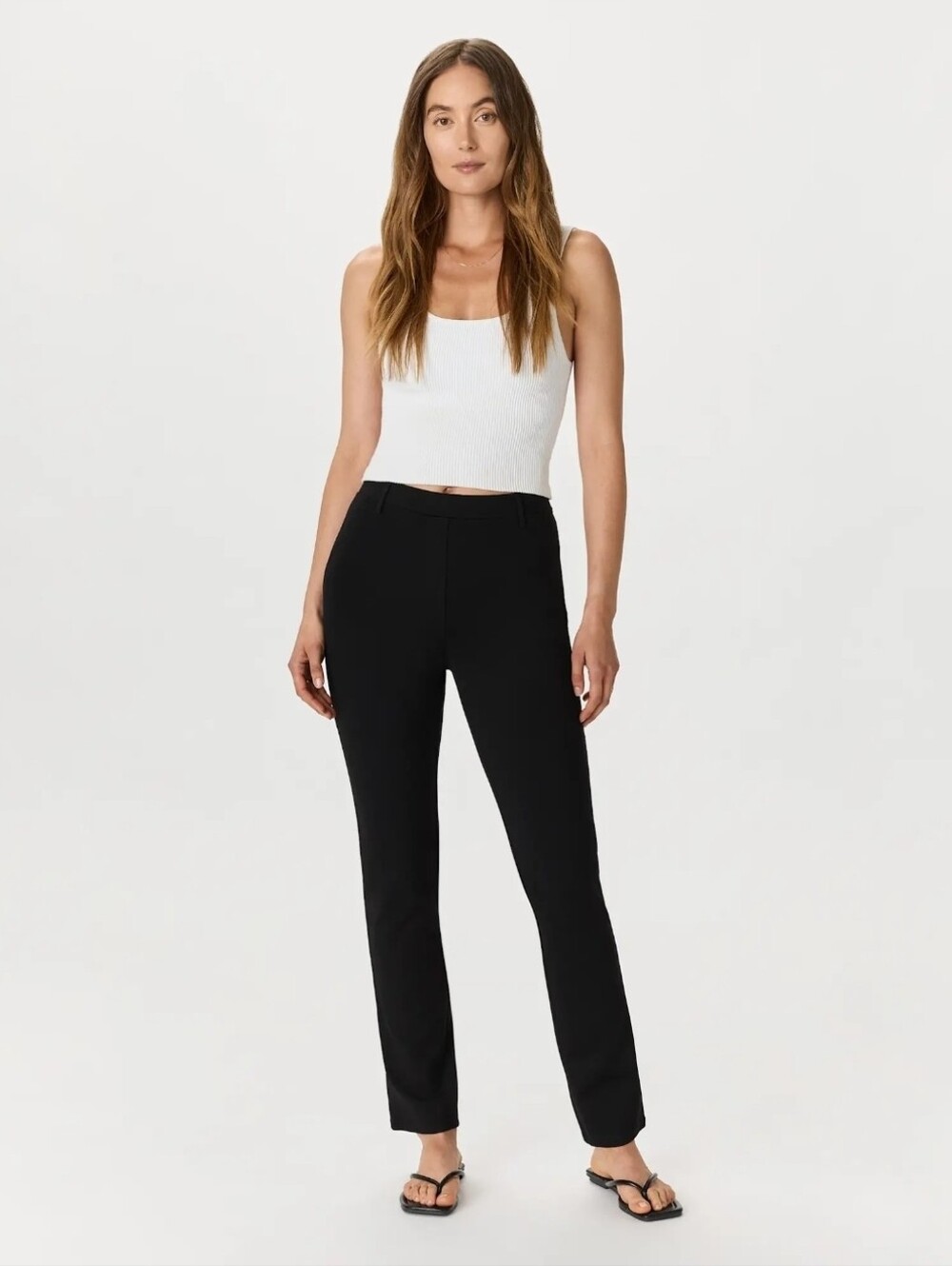 Quince Ultra-Stretch Ponte Straight Leg Pants Size XL